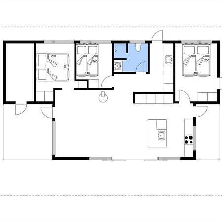 Bl1642-saltum-bondagervej-50 Holiday home *